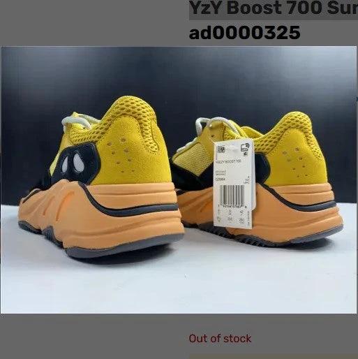 Yeezy Boost 700 Sun Yellow Shoes Sneakers by Air Jordan