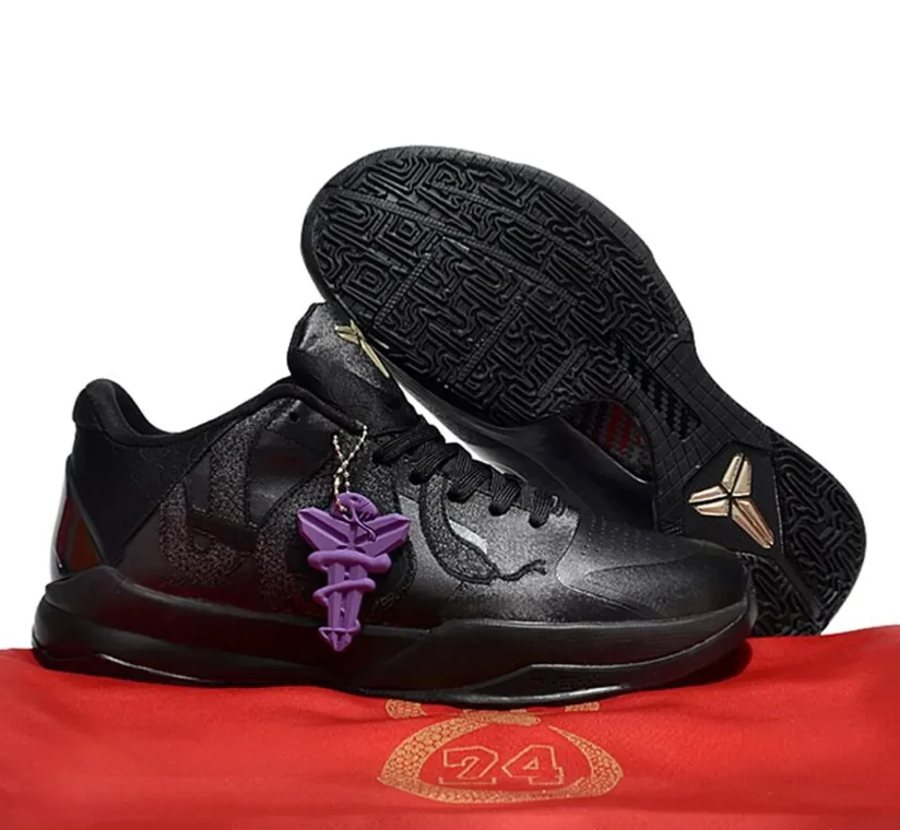 Kobe 5 Year of the Mamba (Black) Shoes Sneakers by Air Jordan