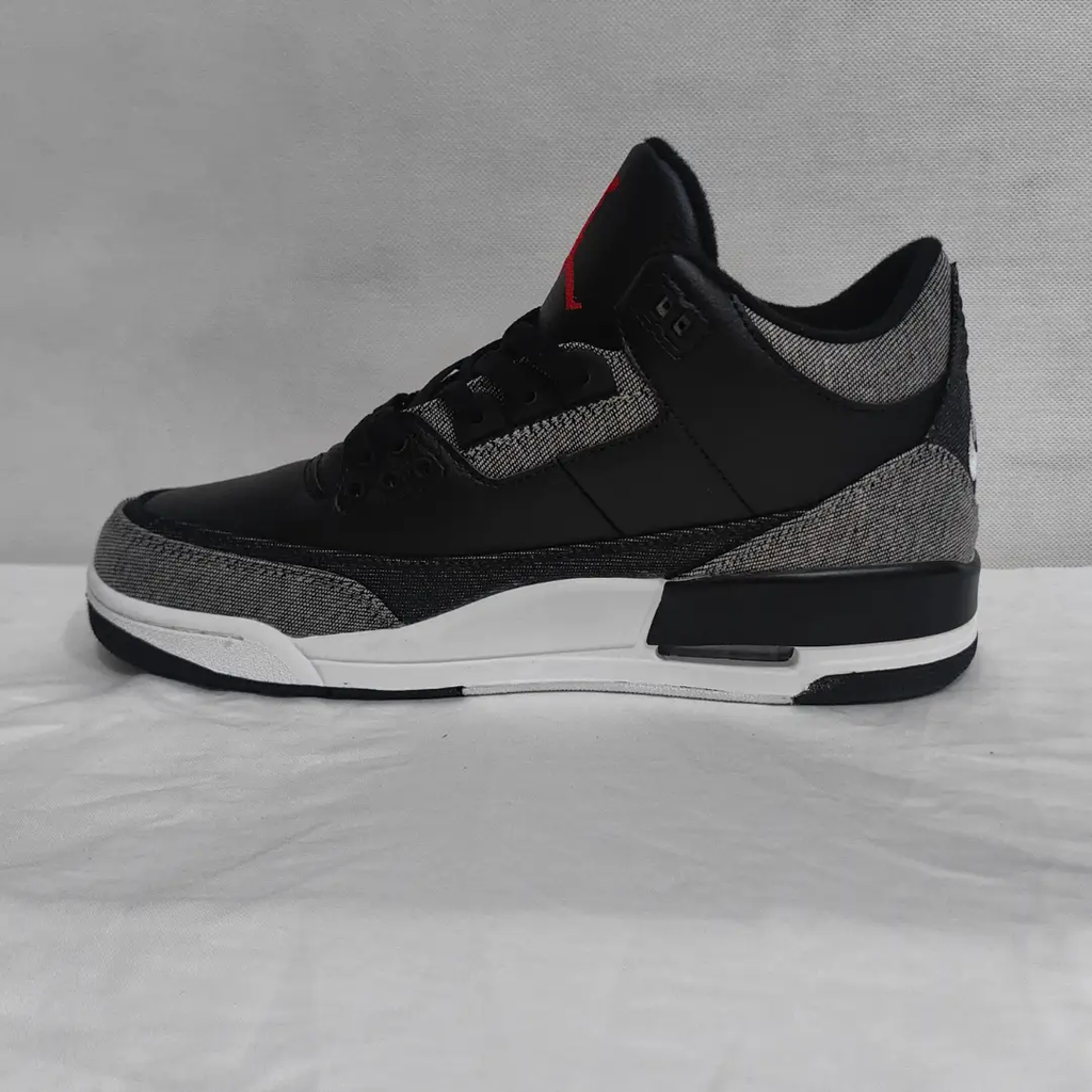 Levi’s x AJ 3 Black Denim Shoes Sneakers by Air Jordan