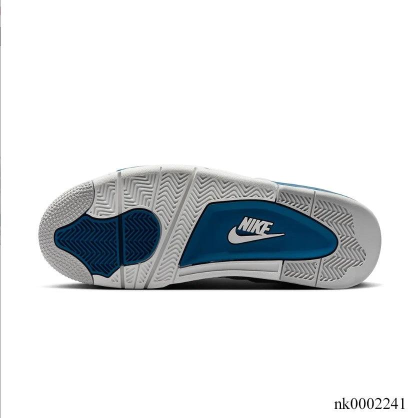 AJ 4 Retro Military Blue Shoes Sneakers by Air Jordan