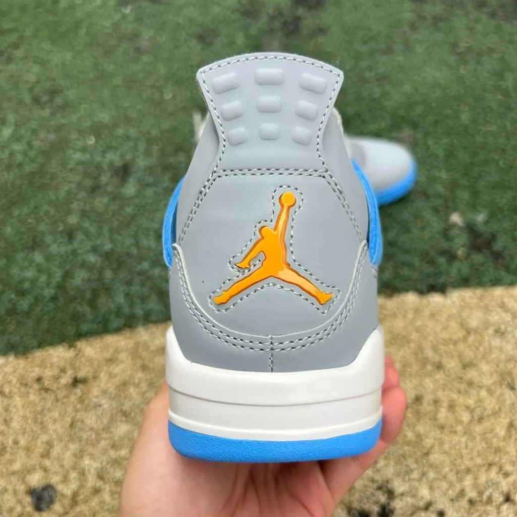 Air Jordan 4 LS Mist Blue Shoes Sneakers by Air Jordan