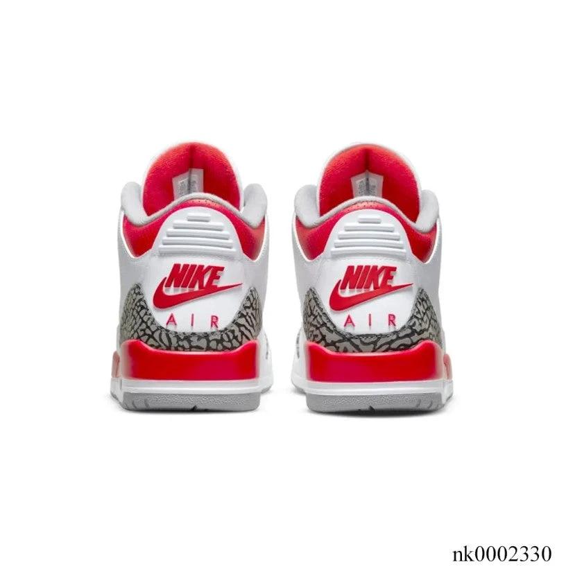 Air Jordan 3 Retro Fire Red Shoes Sneakers by Air Jordan