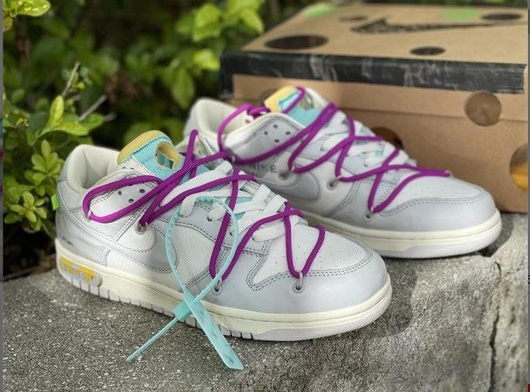 Dunk Low Off-White Lot 21 Shoes Sneakers by Air Jordan