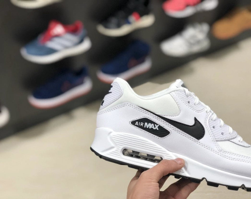 Air Max 90 White Black (W) Shoes Sneakers by Air Jordan