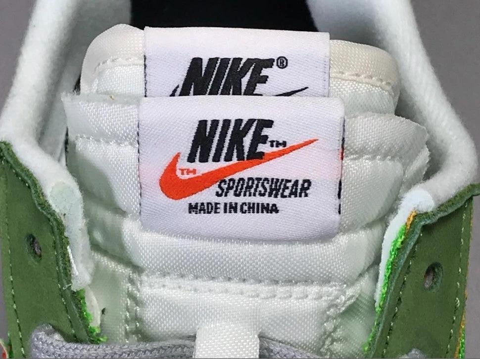 LD Waffle Sacai Green Multi Shoes Sneakers by Air Jordan