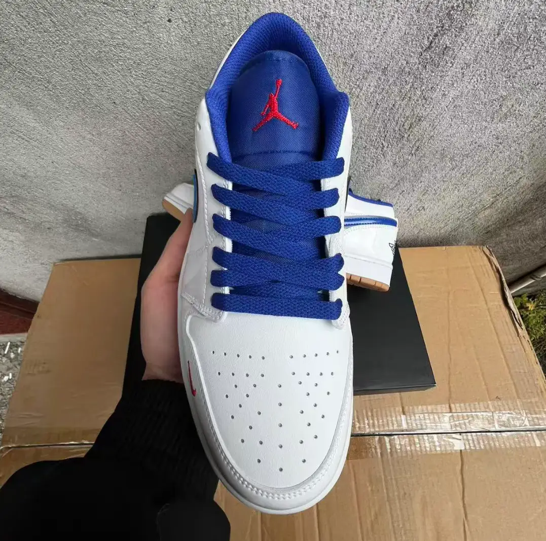 Air Jordan 1 Low Dodgers Shoes Sneakers by Air Jordan