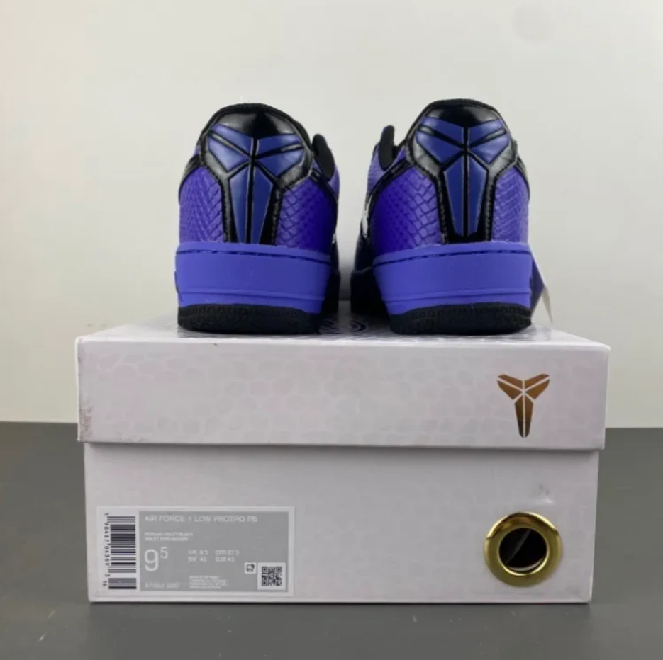 Kobe Bryant x FC Barca x Air Force 1 Low Protro Persian Violet Shoes Sneaker by Air Jordan