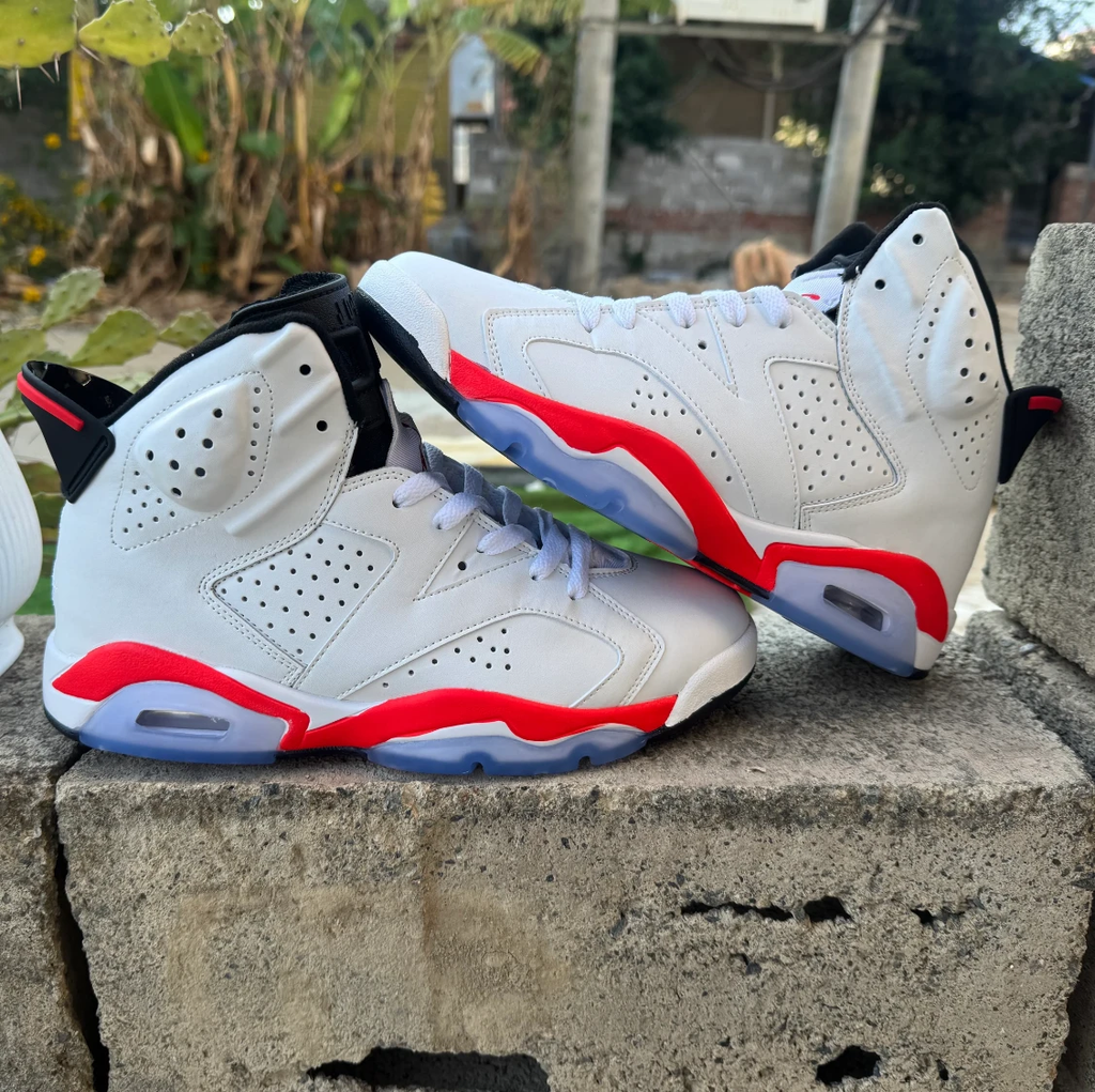 Air Jordan 6 White Infrared Shoes Sneaker by Air Jordan