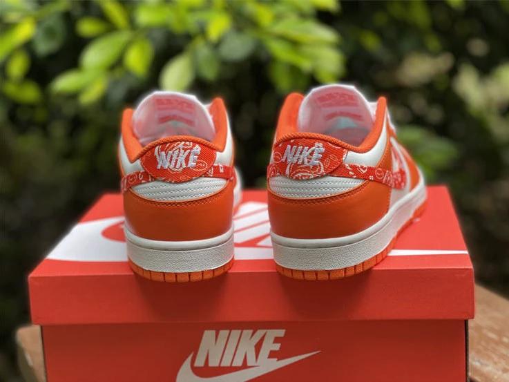 Dunk Low Essential Paisley Pack Orange Shoes Sneakers by Air Jordan