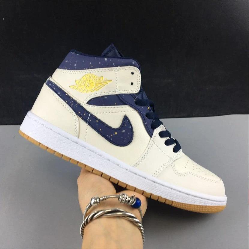 Air Jordan 1 Retro Mid Jeter Shoes Sneakers by Air Jordan