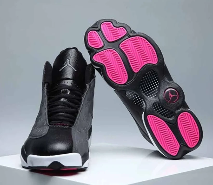 Air Jordan 13 Hyper Pink (3M Reflective) Sneakers by Air Jordan