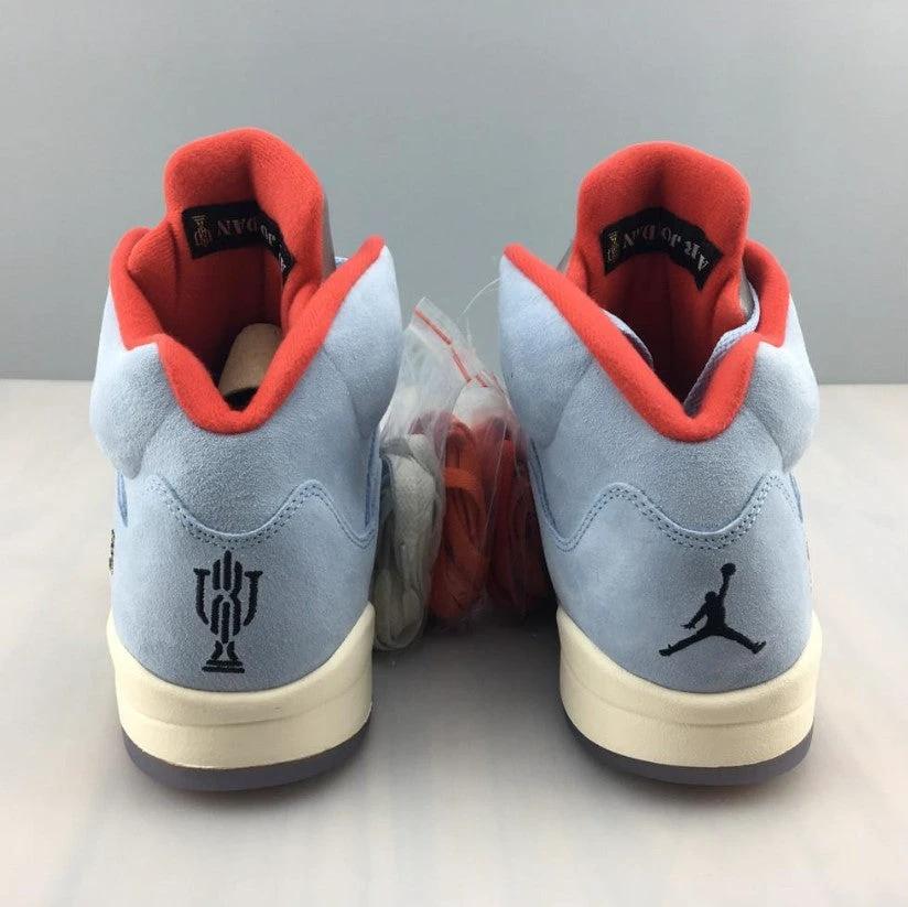 Air Jordan 5 Retro Trophy Room Ice Blue Shoes Sneakers by Air Jordan