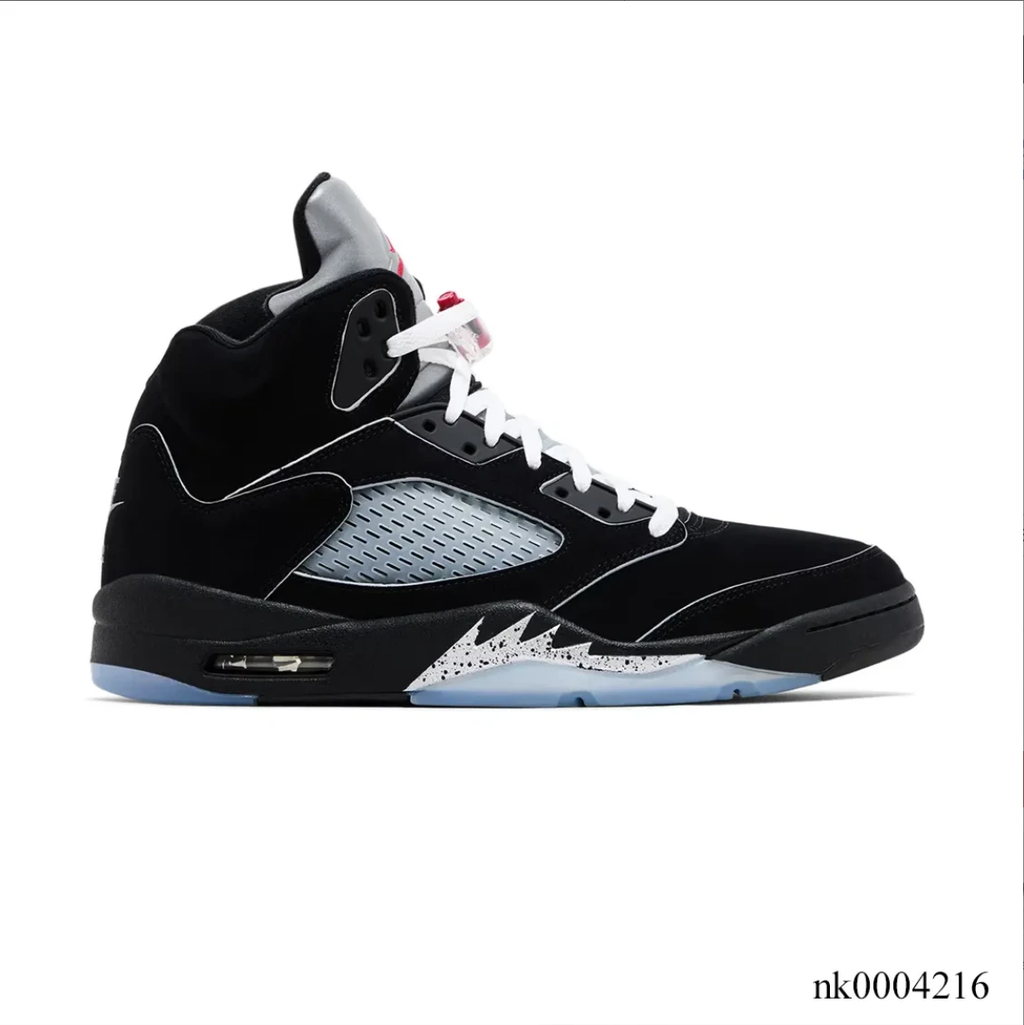 Air Jordan 5 Black Metallic Reimagined Shoes Sneakers by Air Jordan