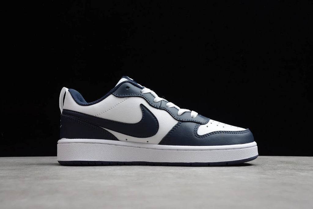 NK Court Borough Low 2 GS 'White Signal Blue' by Air Jordan