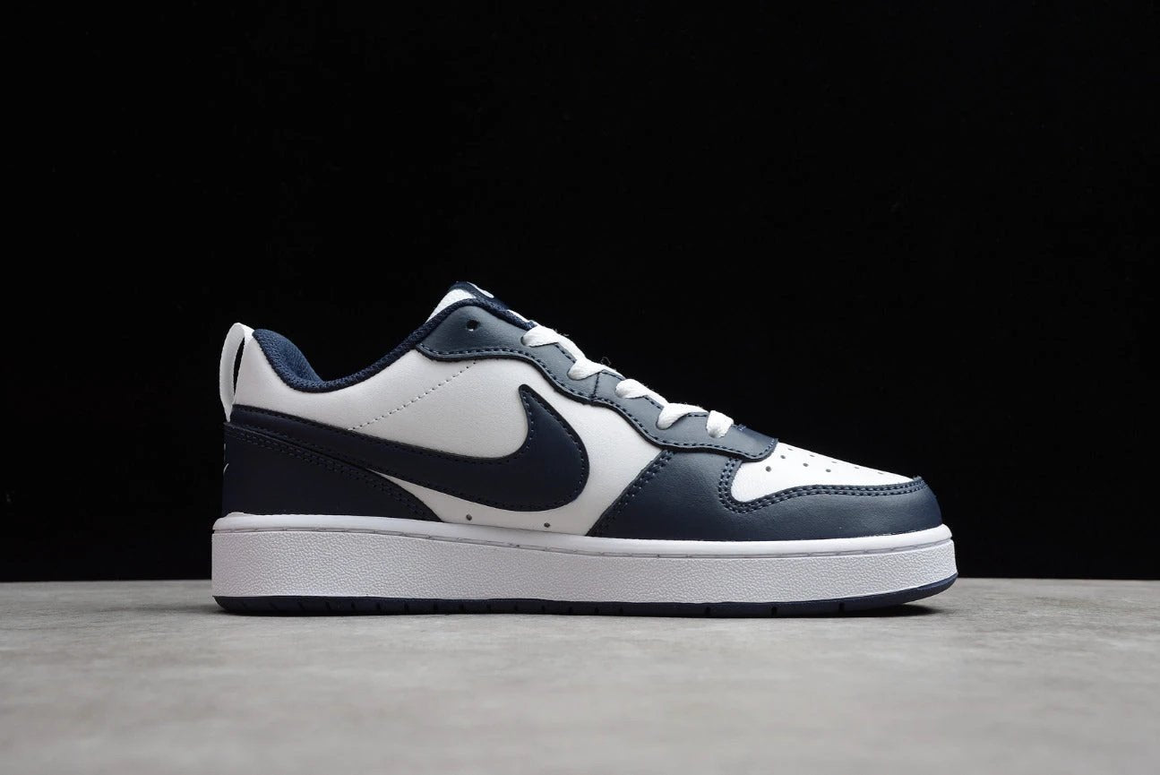 NK Court Borough Low 2 GS 'White Signal Blue' by Air Jordan