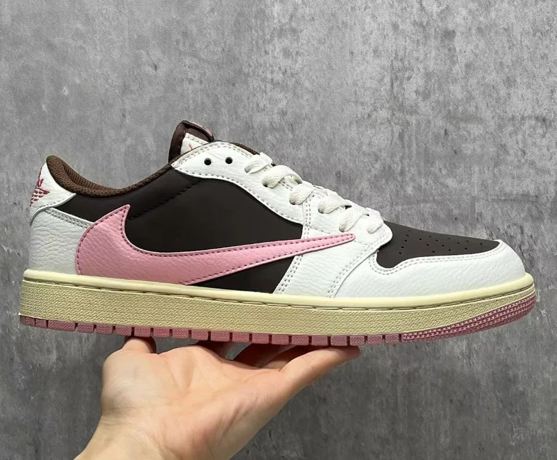 Travis Scott x AJ 1 Low Dark Pony Shoes Sneakers by Air Jordan