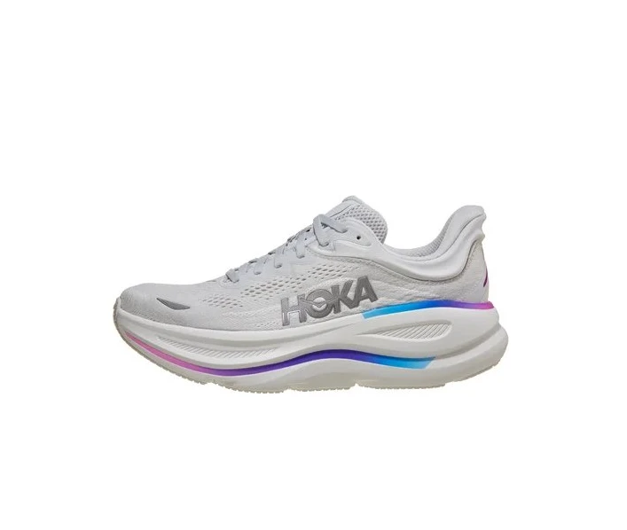 Hoka One One Bondi 9 Cosmic Grey White Mesh 1162012-CYWH by Air Jordan