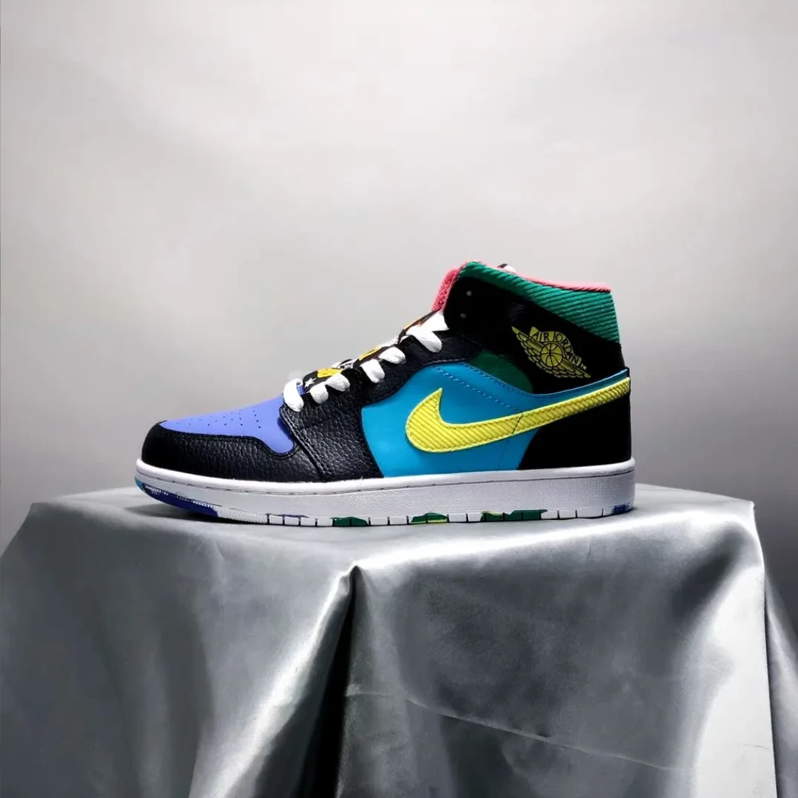 Air Jordan 1 Mid Six Championships Shoes Sneakers by Air Jordan