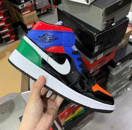 Air Jordan 1 Mid Game Time Patent Leather Iridescent by Air Jordan