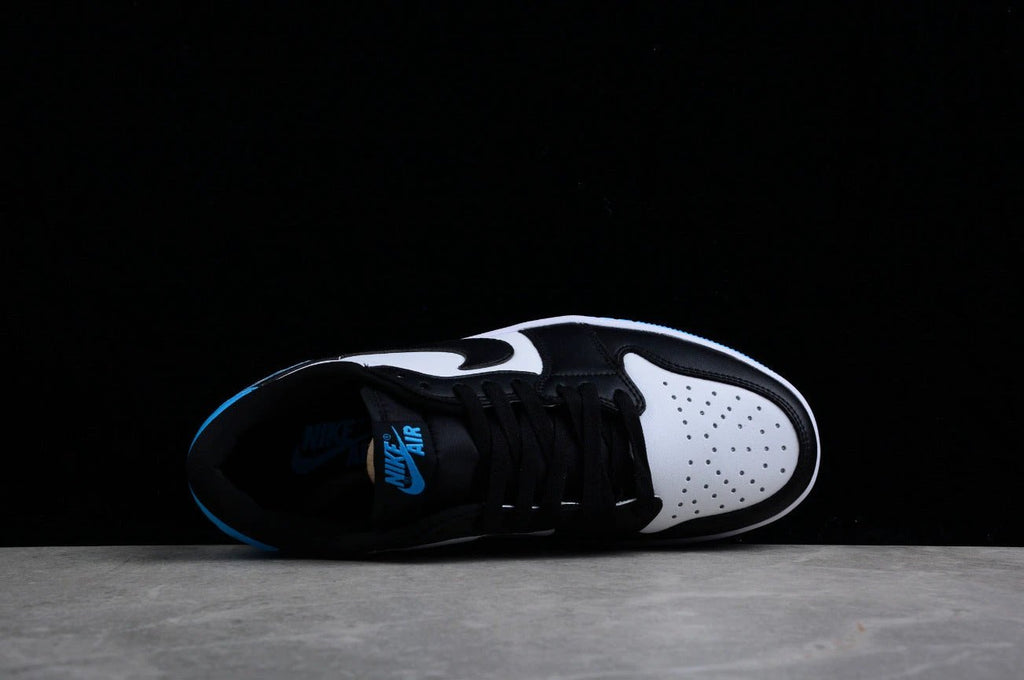 Air Jordan 1 Low Blue Black White by Air Jordan