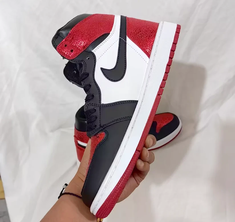 Air Jordan 1 High OG Varsity RedRuby Shoes Sneakers by Air Jordan