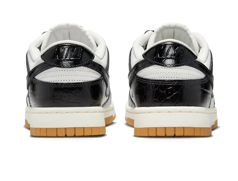 Dunk Low With “Black Croc” Shoes Sneakers by Air Jordan