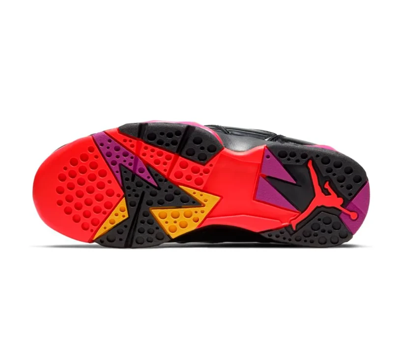 AJ 7 Black Gloss Shoes Sneakers by Air Jordan