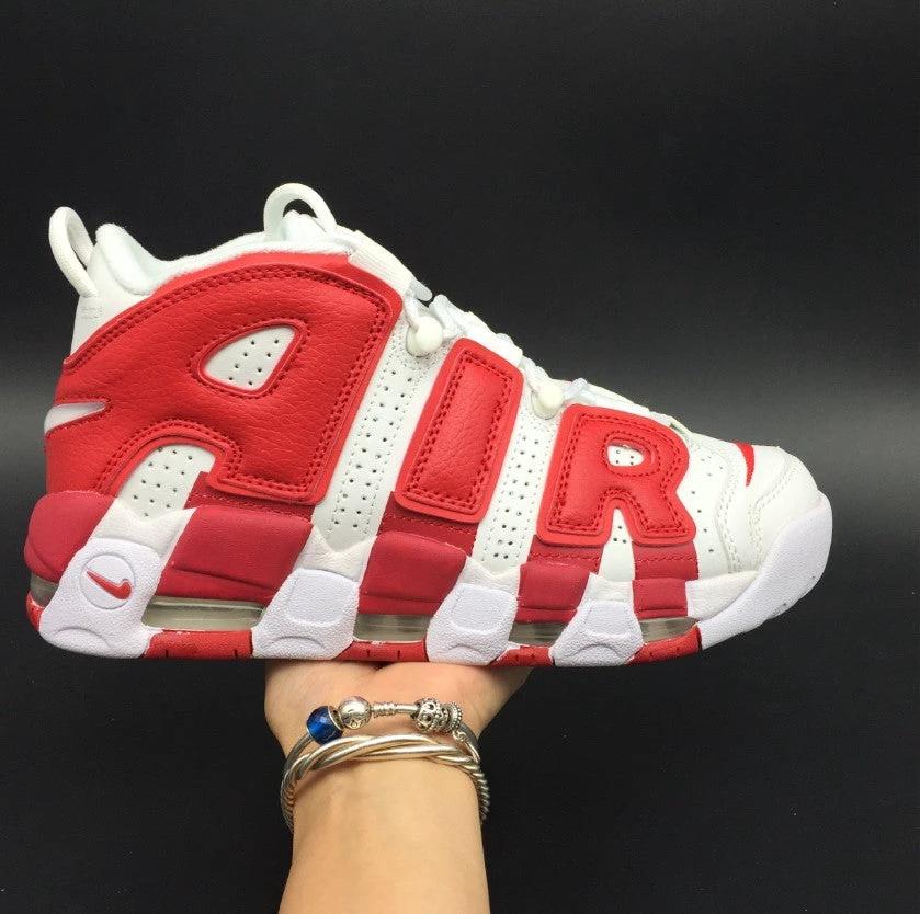 Air More Uptempo Varsity Red Shoes Sneakers by Air Jordan