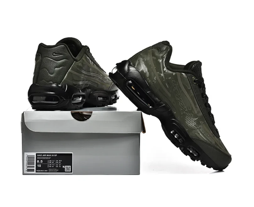 WORKSOUT x AM 95 Medium Olive Sequoia Shoes Sneakers by Air Jordan