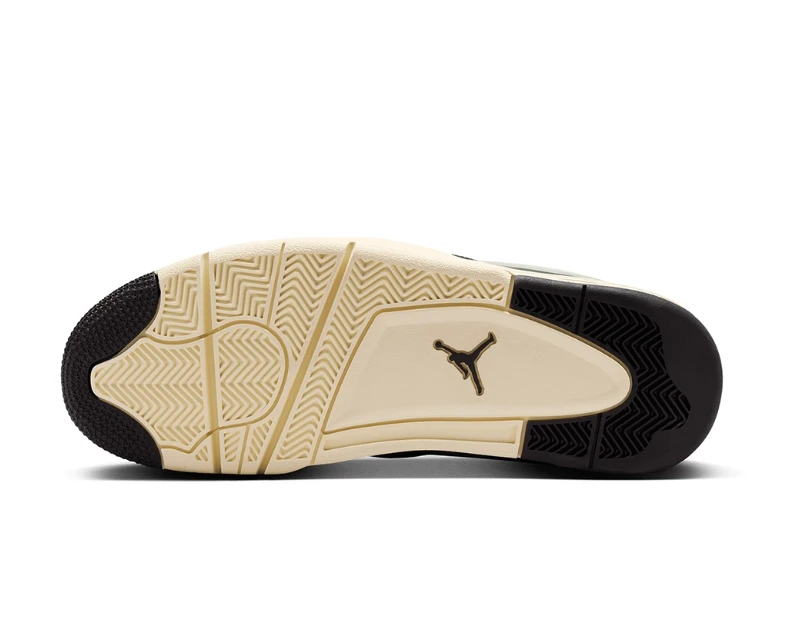 Air Jordan 4 RM Black Sail Shoes Sneakers by Air Jordan