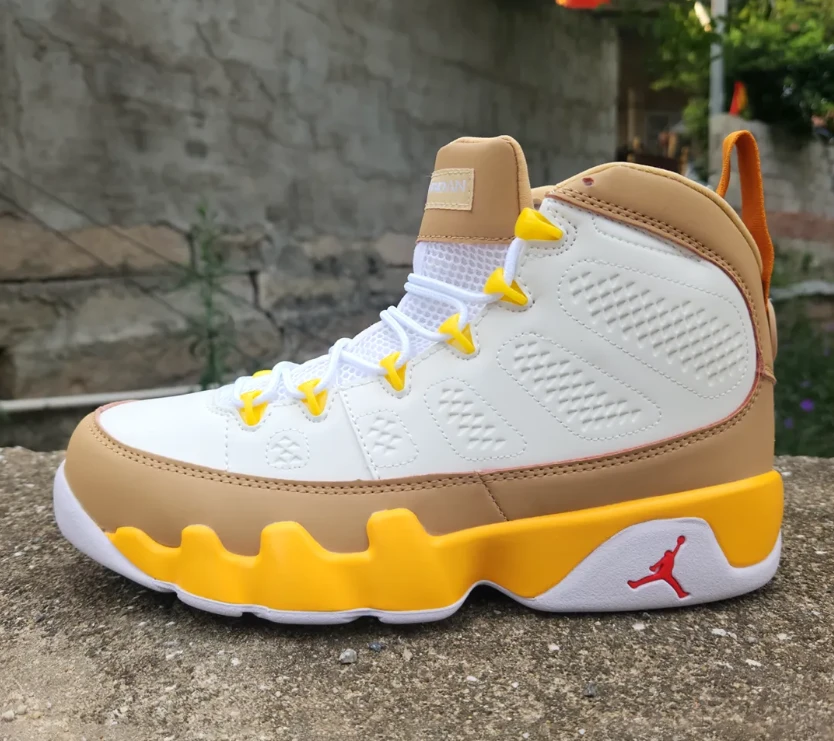 Air Jordan 9 Mustard Shoes Sneakers by Air Jordan