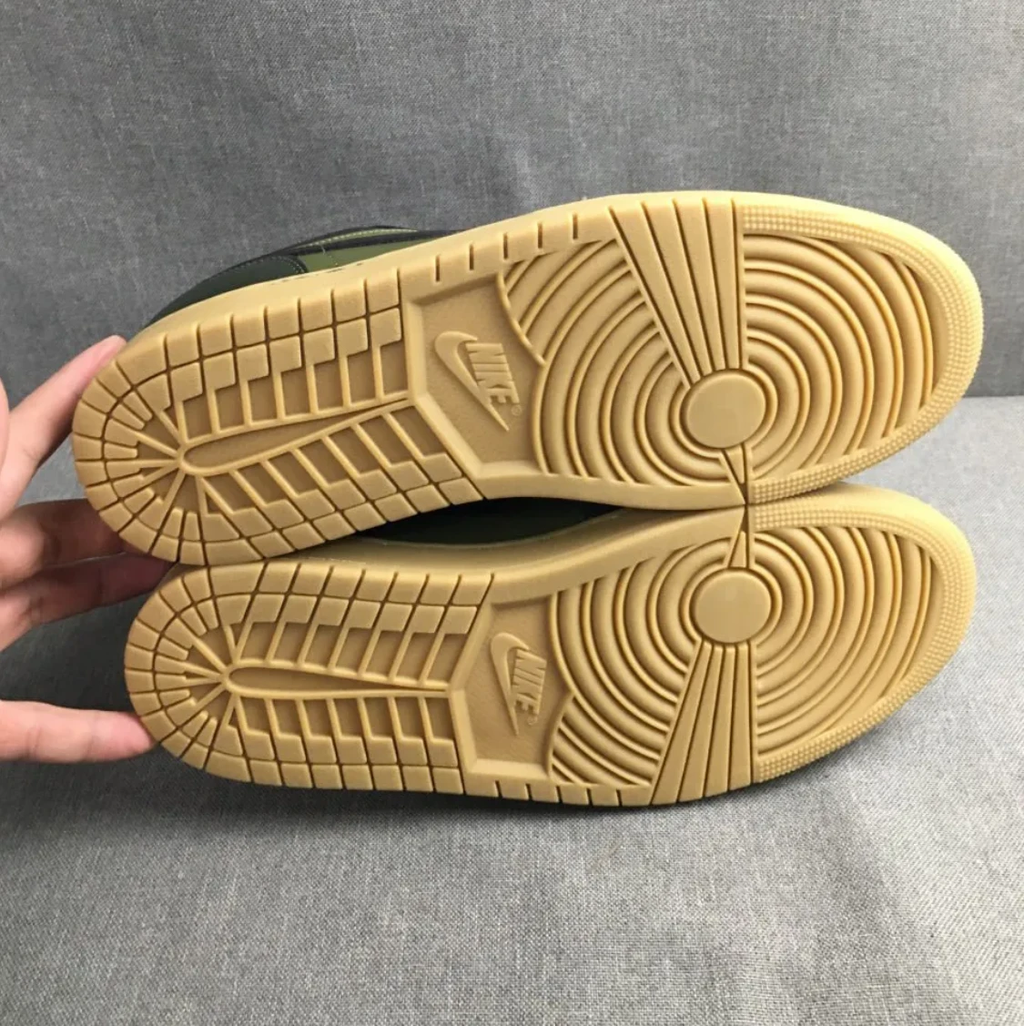 Air Jordan 1 Low Sequoia Shoes Sneakers by Air Jordan