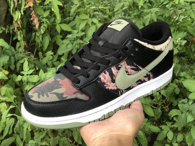 Dunk Low Crazy Camo Shoes Sneakers by Air Jordan