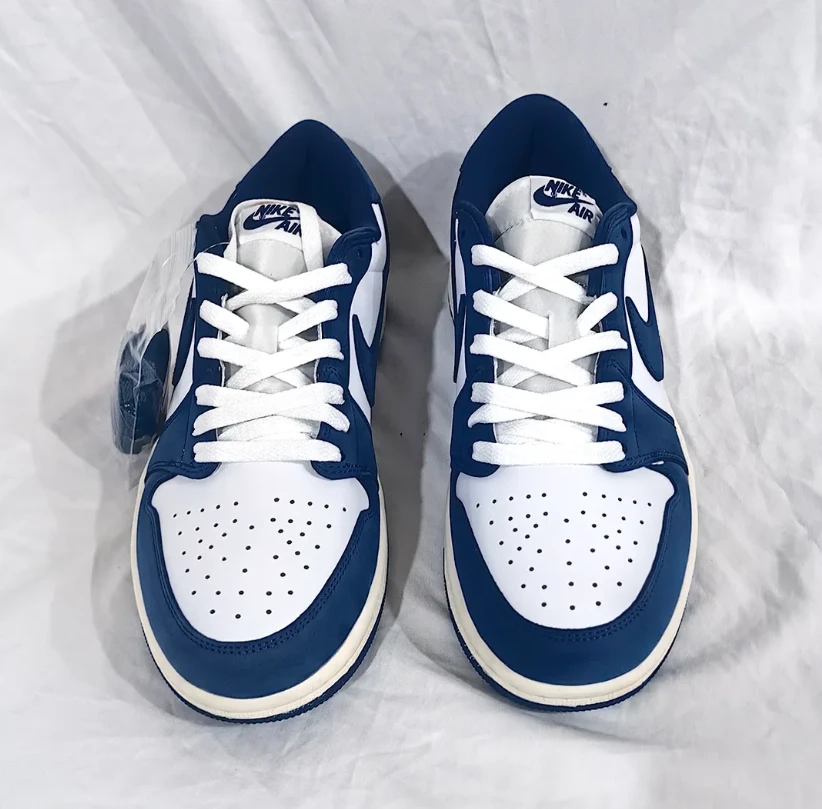 Air Jordan 1 Low OG Storm Blue Shoes Sneakers by Air Jordan