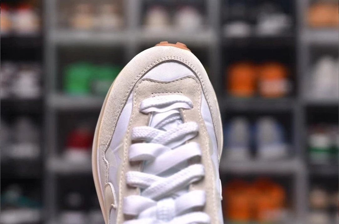 Sacai x VaporWaffle Sail Gum Shoes Sneakers by Air Jordan