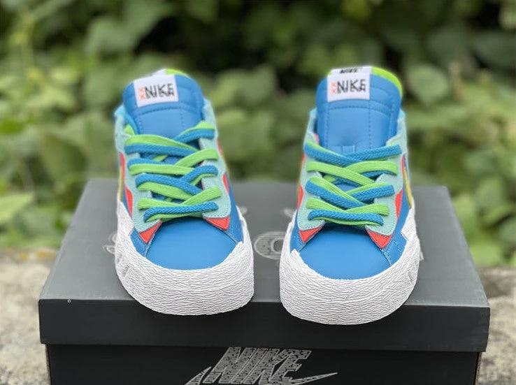 Blazer Low sacai KAWS Neptune Blue Shoes Sneakers by Air Jordan