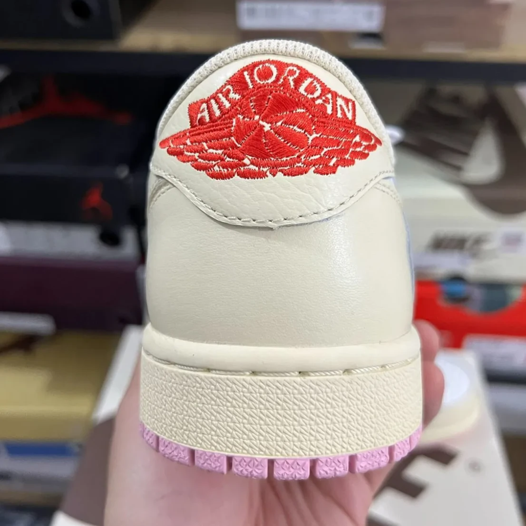 Travis Scott x Air Jordan 1 Low OG Sail Shy Pink Shoes Sneakers by Air Jordan