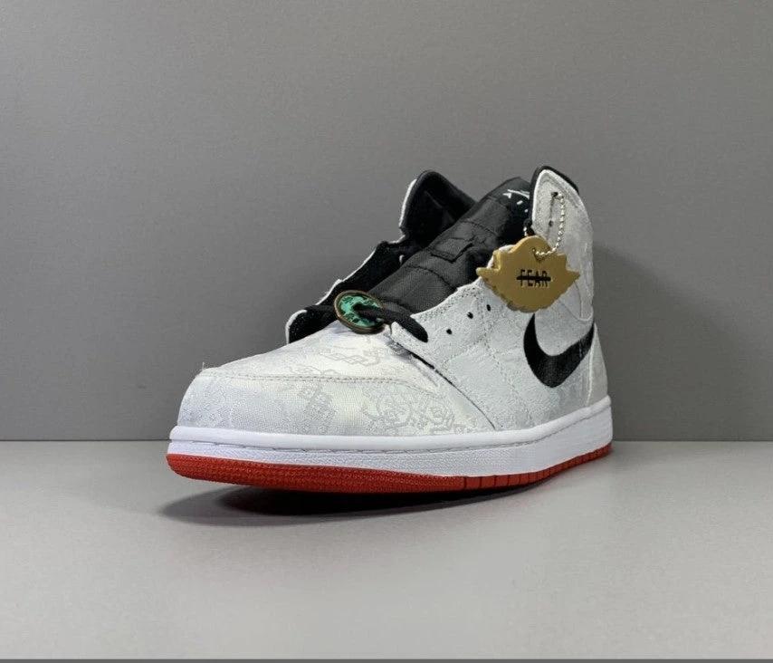 Air Jordan 1 Mid SE Fearless Edison Chen CLOT Shoes Sneakers by Air Jordan