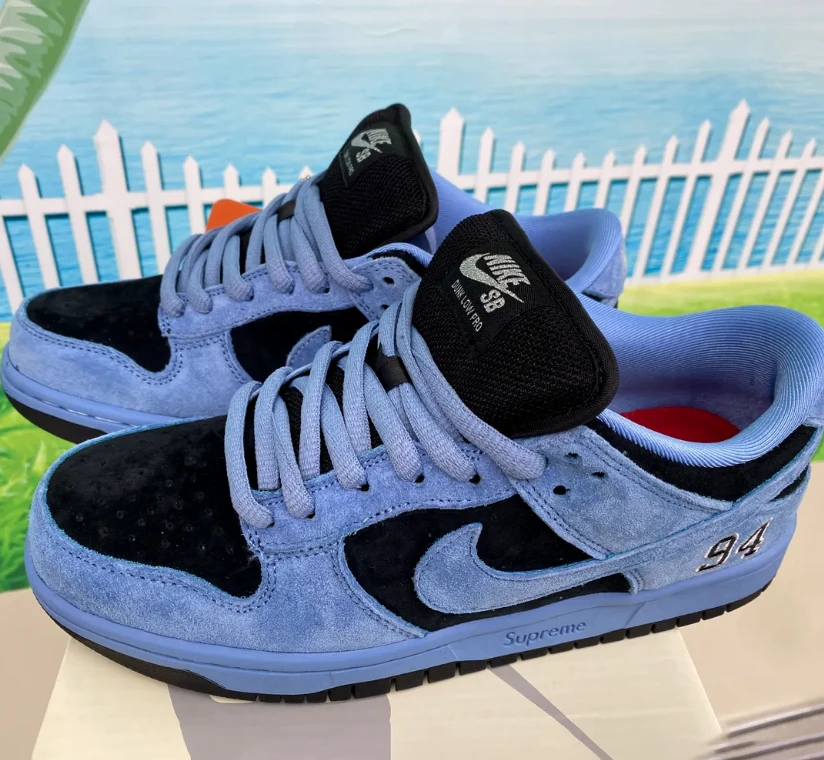 SUP x Dunk Low SB Ocean Fog Shoes Sneakers by Air Jordan