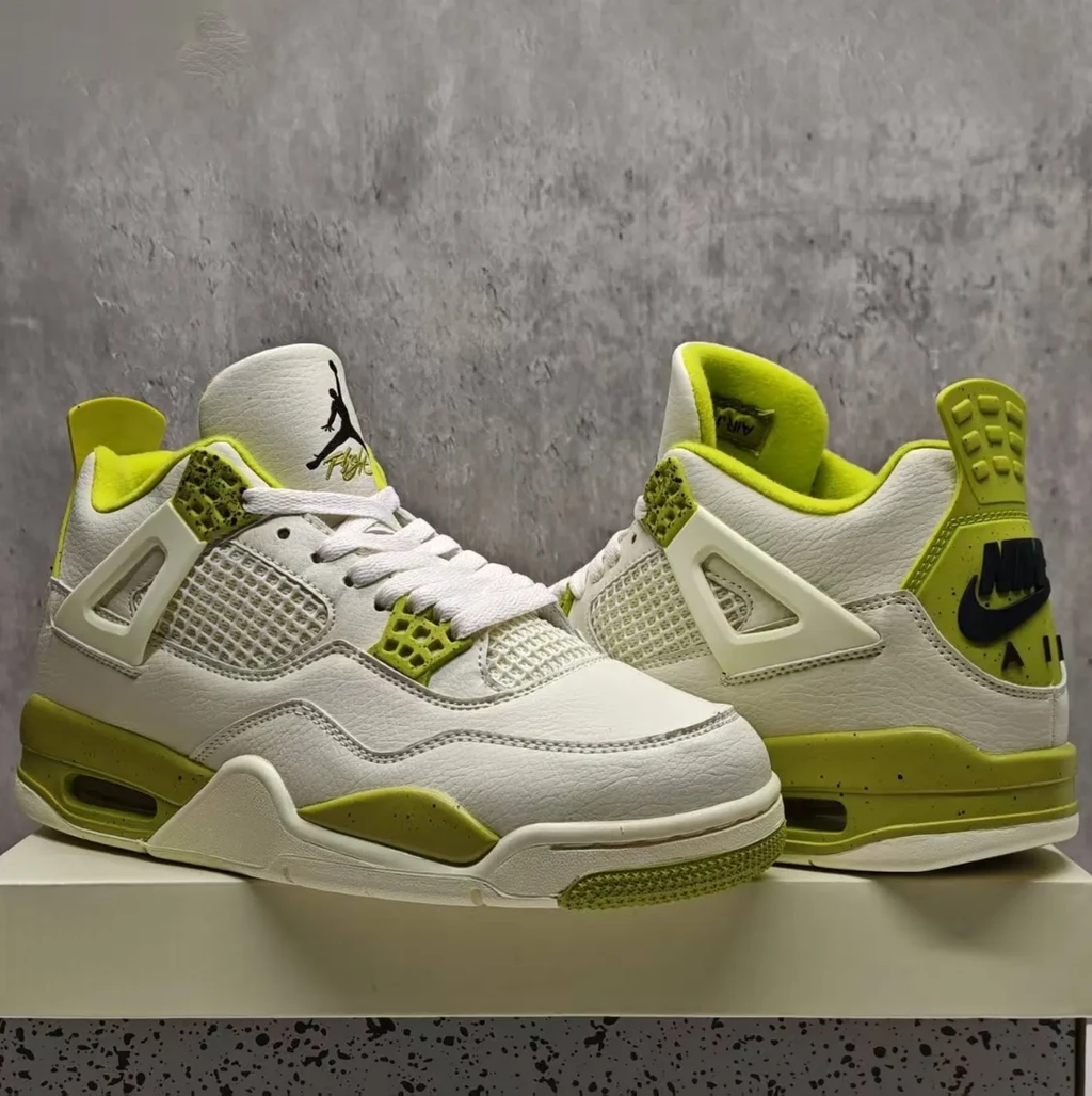 J.Balvin x Air Jordan 4 OG Lemonade Shoes Sneakers by Air Jordan