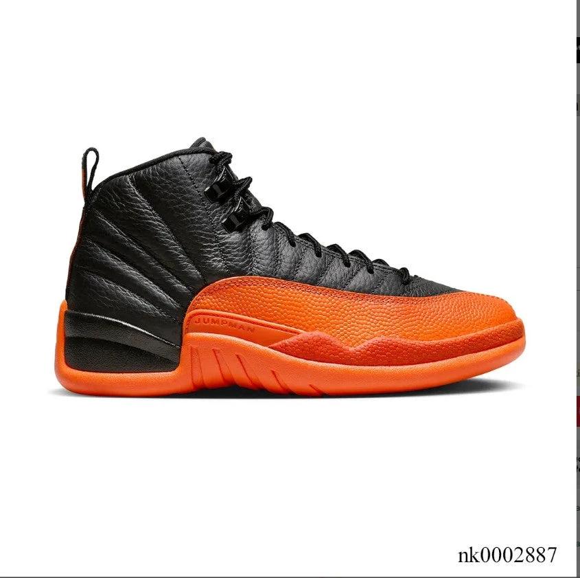 Air Jordan 12 Brilliant Orange Shoes Sneakers by Air Jordan