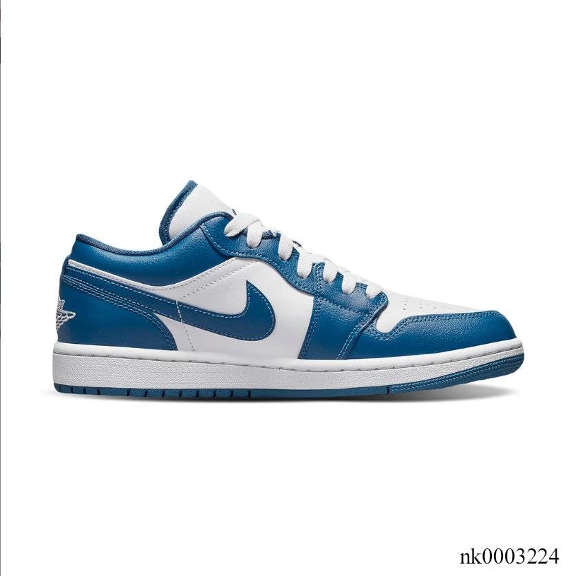 Air Jordan 1 Low Marina Blue Shoes Sneakers by Air Jordan