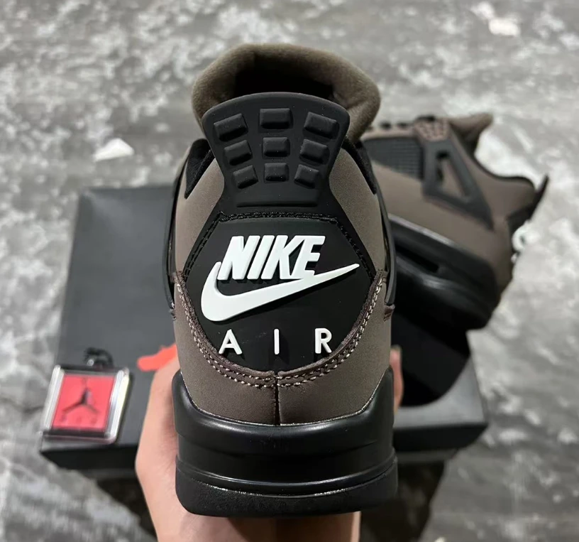 Air Jordan 4 Cave Stone Shoes Sneakers by Air Jordan