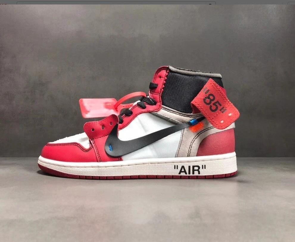 Air Jordan 1 Retro High OW Chicago Shoes Sneakers by Air Jordan