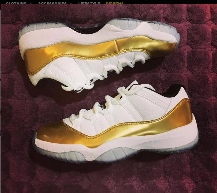 AJ 11 Retro Low Closing Ceremony Shoes Sneakers by Air Jordan