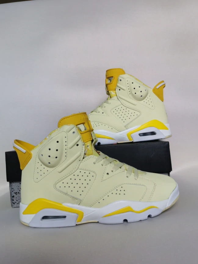 Air Jordan 6 Retro Dynamic Yellow Floral by Air Jordan