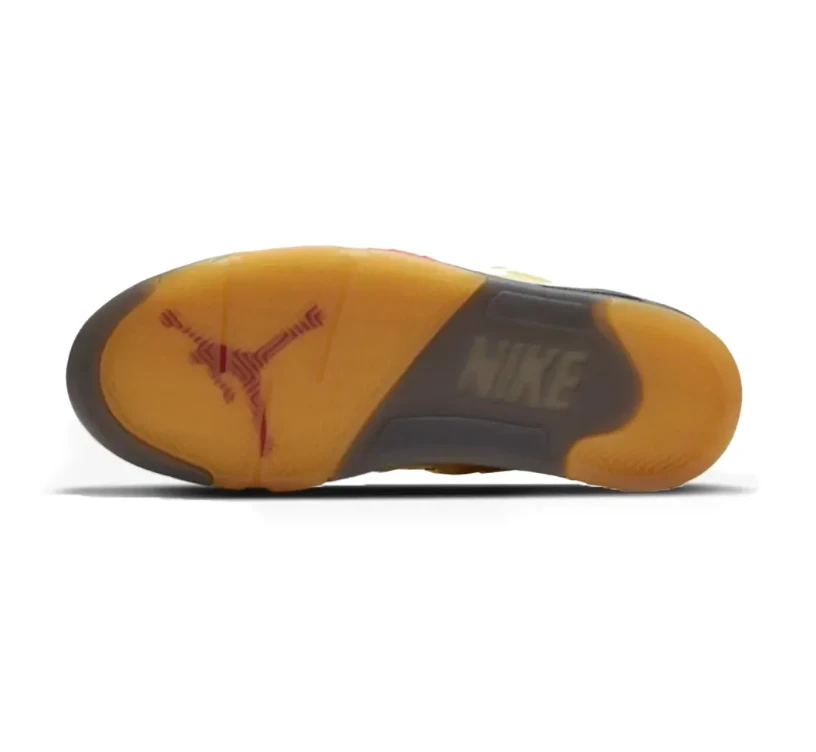 OW x AJ 5 Sail Shoes Sneakers by Air Jordan