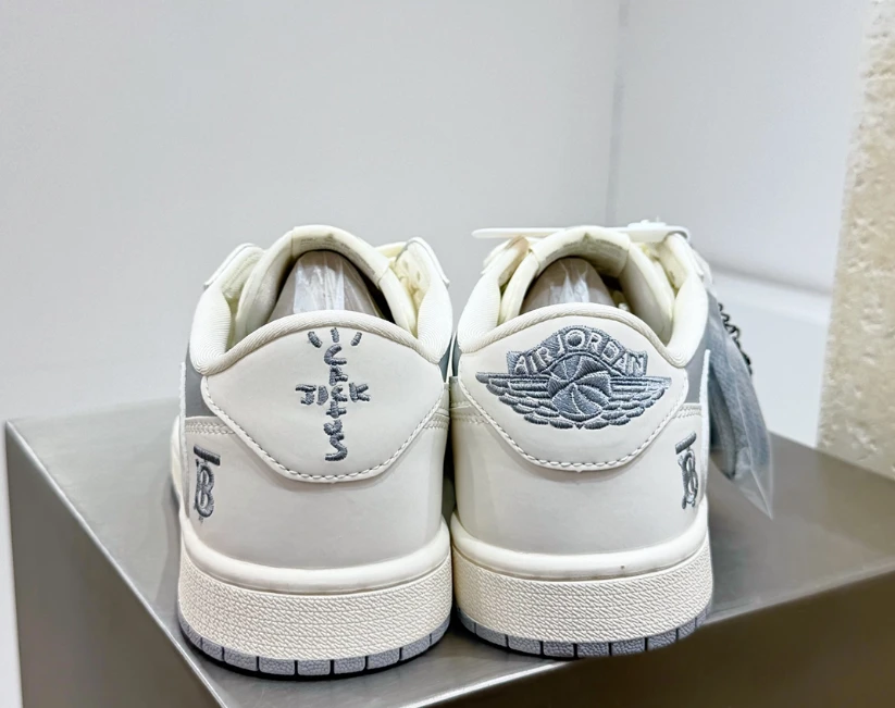 Air Jordan 1 Low x Travis Scott x BUR Shoes Sneakers by Air Jordan