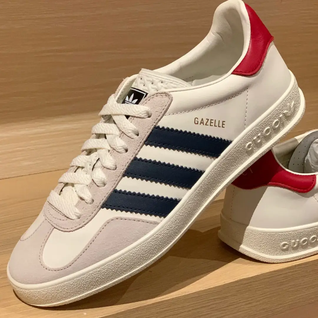 GG x AD Gazelle ‘White’ Shoes Sneakers by Air Jordan