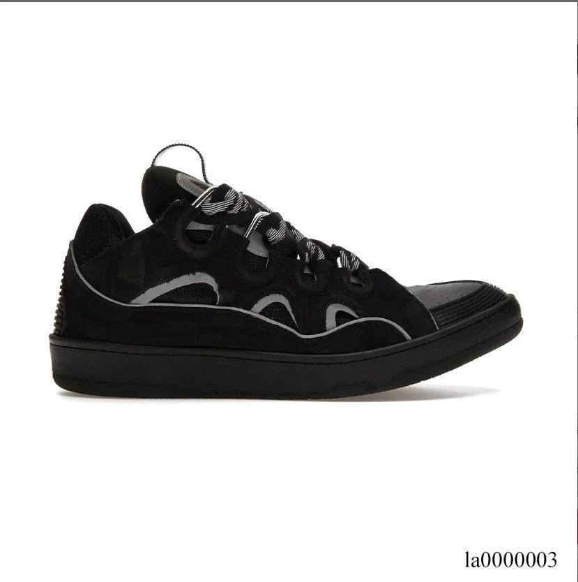 Lanvin Curb Sneaker Black Grey Shoes Sneakers – la0000003 by Air Jordan